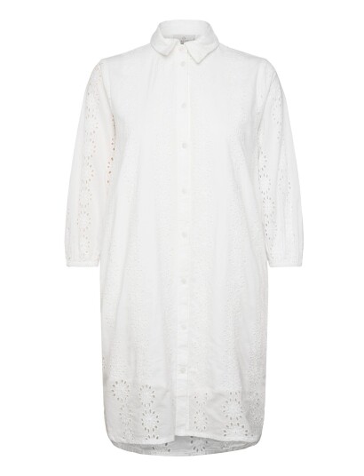 Kaffe Kadona Shirt Dress White 36 Kaffe Kadona Shirt Dress White 36