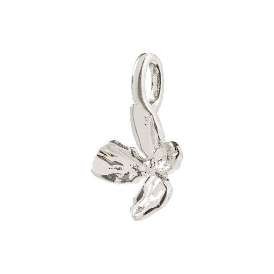 Pilgrim CHARM mini blomsteranheng sølvbelagt