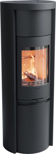 Contura 520H Style Svart Vedovn Med Støpejernsdør