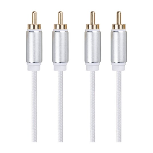 Dacota RCA Stereo M-M 3 m hvit