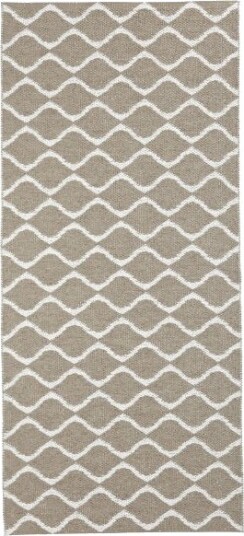 Plastmatter Horredsmattan Wave beige Størrelse: 150 x 150 cm