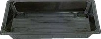 Bakke Sushi 213X146x28 Mm Mellem Apet Sort Ompak 6 Ps X 50 Stk/Krt,6 Ps X 50 Stk/Krt