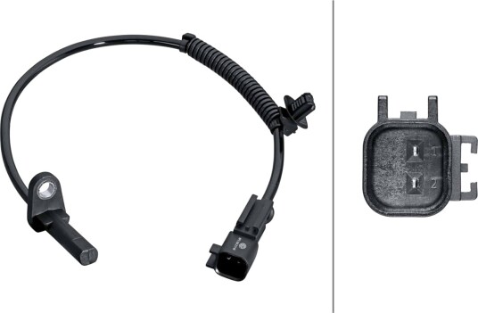 HELLA 6PU 358 217 951 Sensor ABS