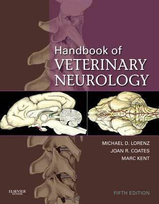 Handbook Of Veterinary Neurology Av Michael D. (Professor Of Small Animal Internal Medicine Lorenz, College Of Veterinary Clinical Sciences Center For