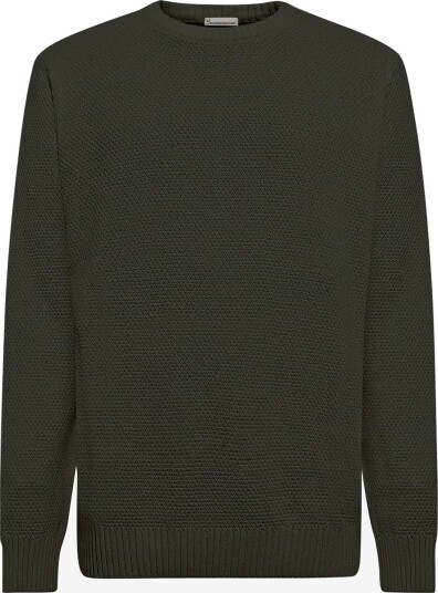 Knowledge Cotton Apparel Crew Neck Sweater FORREST NIGHT S