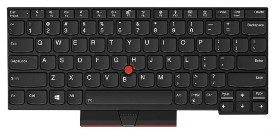 Lenovo Lite-On - erstatningstastatur for bærbar PC - Fransk