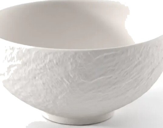 Villeroy & Boch Manufacture Rock suppeskål Ø 13 cm Blanc