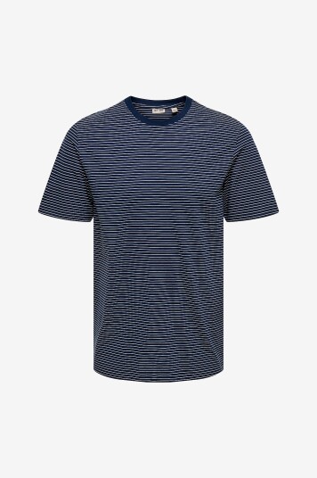 ONLY & SONS T skjorte onsFred Life Rlx SS Stripe Blå ONLY & SONS T skjorte onsFred Life Rlx SS Stripe Blå