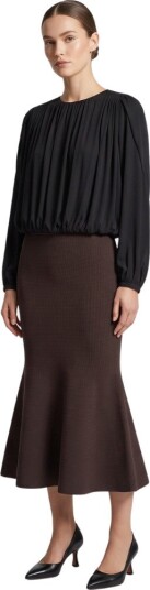 Simkhai Zev midi skirt S brun dame