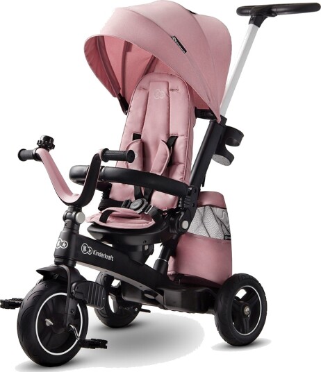Kinderkraft Tricycle EASYTWIST vakkert rosa