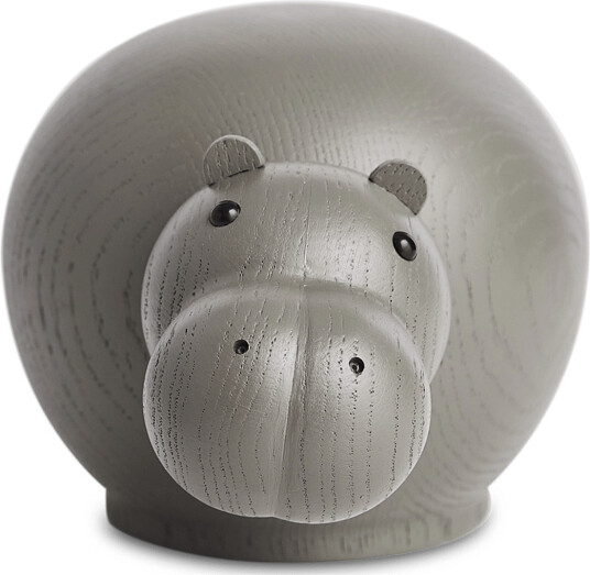 WOUD Hibo Hippopotamus Medium   Grey   ONE SIZE
