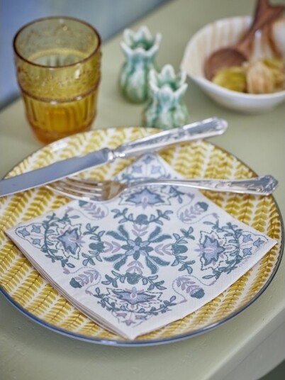 Creative Collection Alvira Serviett Blå Fsc®Mix Papir Creative Collection Alvira Serviett Blå Fsc®Mix Papir