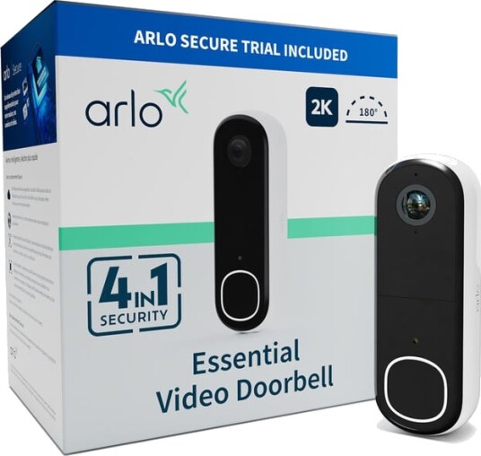 Arlo Essential Doorbell 2 2K