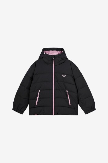 Roxy Skijakke Snowyhill Puffy Girl JK Svart