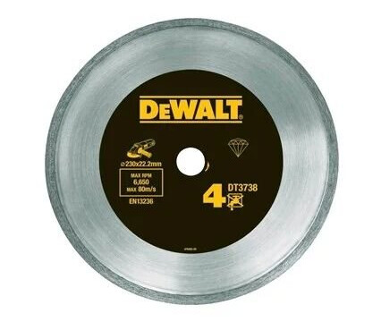 Dewalt DT3738-XJ Blade with continuous edge serration for cutting tiles Dewalt DT3738-XJ Blade with continuous edge serration for cutting tiles
