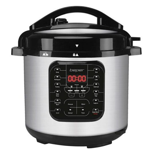 Beper P101COS001 Multicooker 1200W Rustfritt stål Beper P101COS001 Multicooker 1200W Rustfritt stål