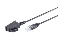 S-Conn 12-09075, 10 m, TAE-F, RJ-45