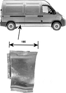 Sidevegg VAN WEZEL 4387146