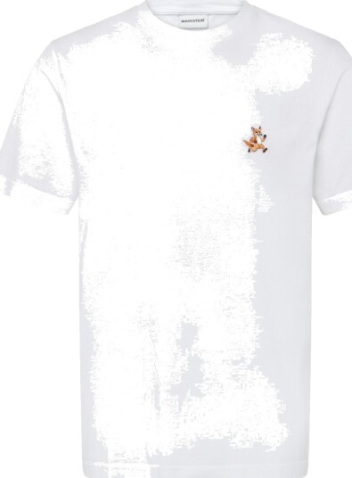 Maison Kitsune Speedy Fox Patch Comfort Tee Shirt White XXL