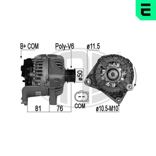 Dynamo ERA 209070A