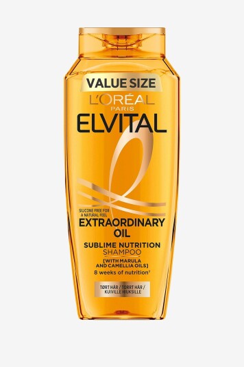 L'Oréal Paris Elvital Extraordinary Oil Shampoo For Dry Hair Transparent