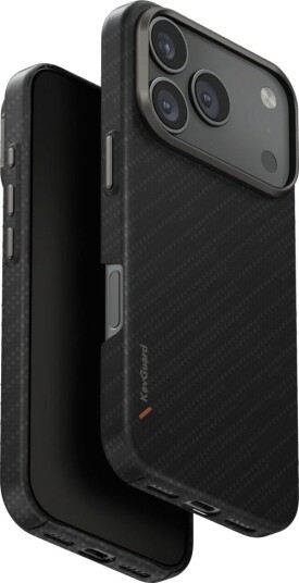 UNIQ Keva EDGE Magclick Charging Case for iPhone 17 Pro - Black