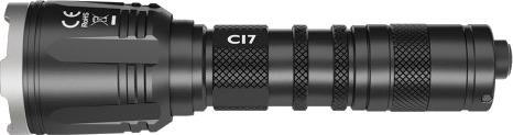 Nitecore Ci7, Lommelykt, Sort, Led, 4 Lamper, 2500 Lm, 19500 Cd