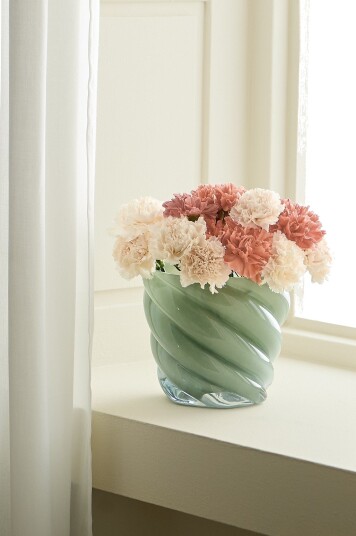 Ellos Home Krukke vase Jessie høyde 16 cm Grønn