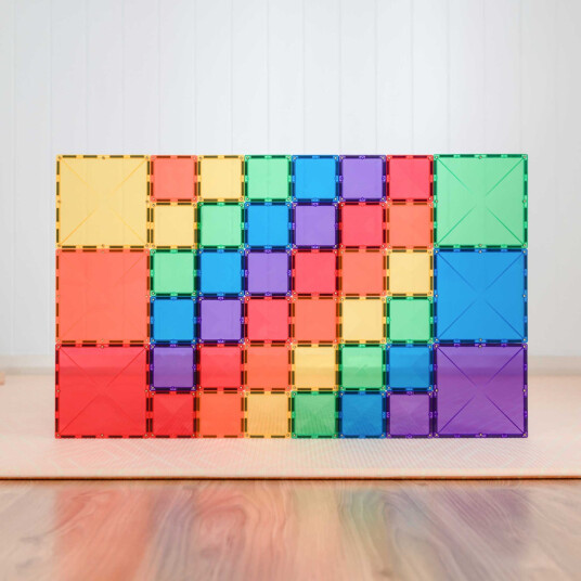 Connetix Rainbow Square 42 stk Connetix Rainbow Square 42 stk