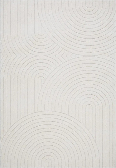 Genova Friezeteppe 280x380 cm - Hvit