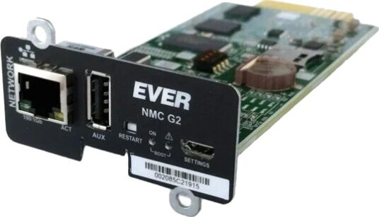 Ever NMC G2 UPS Network Management Card T/KKON 0025/00 Ever NMC G2 UPS Network Management Card T/KKON 0025/00