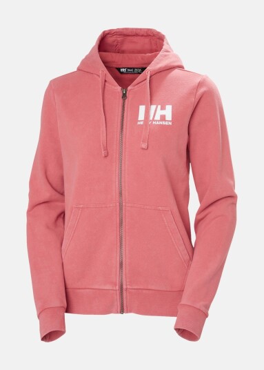 Helly Hansen W Hh Logo Full Zip Hoodie 2.0 137 Washed Red S Hoodies Helly Hansen W Hh Logo Full Zip Hoodie 2.0 137 Washed Red S Hoodies