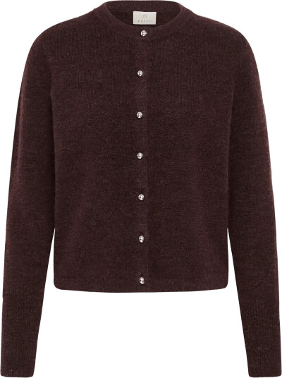 Kaffe Kaniel Knit Cardigan Brown XXL