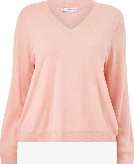 Mango Genser Jersey Lucca Rosa