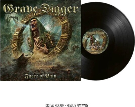 Grave Digger Faces Of Pain Vinyl