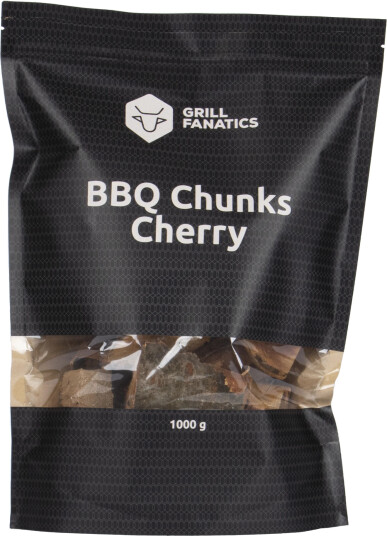 BBQ Cherry Chunks 1kg Trebiter fra kirsebærtre