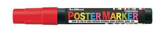ARTLINE EPP-4 Poster Marker 2.0 red