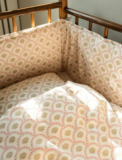 That's Mine Lotus Bed Bumper Cream Junior