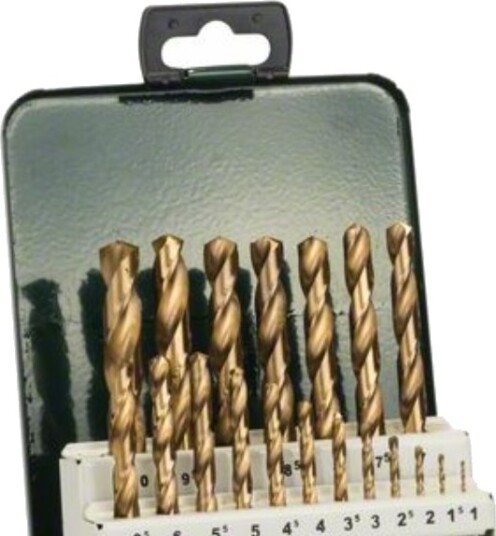 Bosch Metalborsæt Hss-Tin 1-10Mm 135Gr 19 Stk