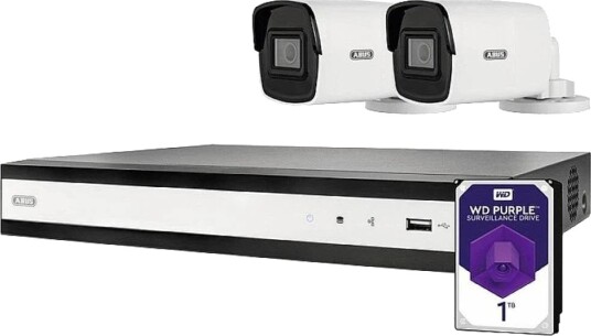 Abus TVVR33622T Hybrid Videoopptaker 6-Kanal 2 Kameraer 1 Harddisk Abus TVVR33622T Hybrid Videoopptaker 6-Kanal 2 Kameraer 1 Harddisk