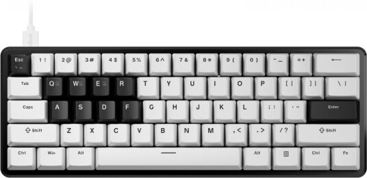 Pulsar Pcmk 3 He 60 Magnetic Tastatur Ansi Hvit Pulsar Pcmk 3 He 60 Magnetic Tastatur Ansi Hvit