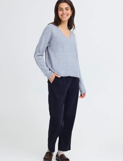 Fransa Frsanny Pu 8 - Blue - L