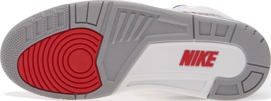 Joggesko Air Jordan 3 Retro "True Blue" White/ Fire Red True Blue EUR 44.5