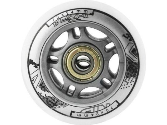 Nils Extreme Pu Wheels 76X24 82A Hvit (16-30-010) Nils Extreme Pu Wheels 76X24 82A Hvit (16-30-010)