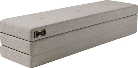 by KlipKlap 3 Fold 180 cm Madrass Beige