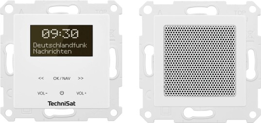 Technisat DigitRadio UP 55 DAB+ Radio Hvit
