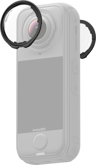 Insta360 X4 Air Standard Linsebeskyttere i Herdet Glass for Actionkamera