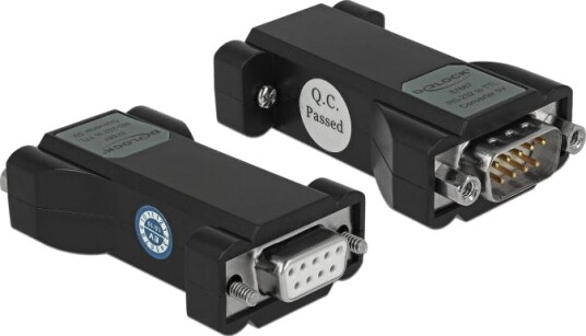 Delock Converter 1 x Serial RS-232 DB9 female to 1 x Serial TTL / CMOS 5 V DB9 male with ESD protection 3 kV and extended temperature range Delock Converter 1 x Serial RS-232 DB9 female to 1 x Serial TTL / CMOS 5 V DB9 male with ESD protection 3 kV and extended temperature range