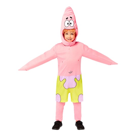Amscan International Svampebob Firkant Patrick Barn Karnevalskostyme Small 4–6 Amscan International Svampebob Firkant Patrick Barn Karnevalskostyme Small 4–6