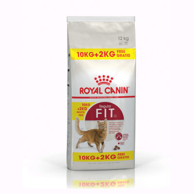Royal Canin 10 + 2 kg gratis! 12 kg Feline - Fit 32 Royal Canin 10 + 2 kg gratis! 12 kg Feline - Fit 32
